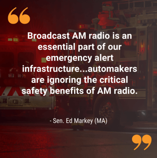 EMFs Interfere with AM Radio in EVs
