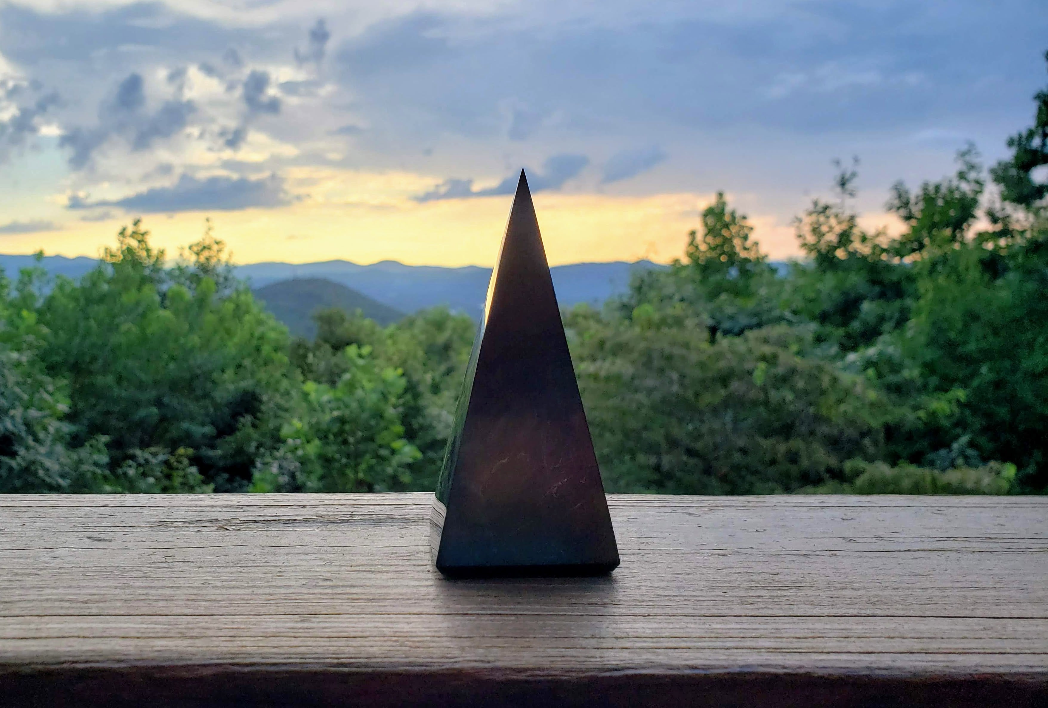 Authentic Shungite Pyramid - 2 Sizes