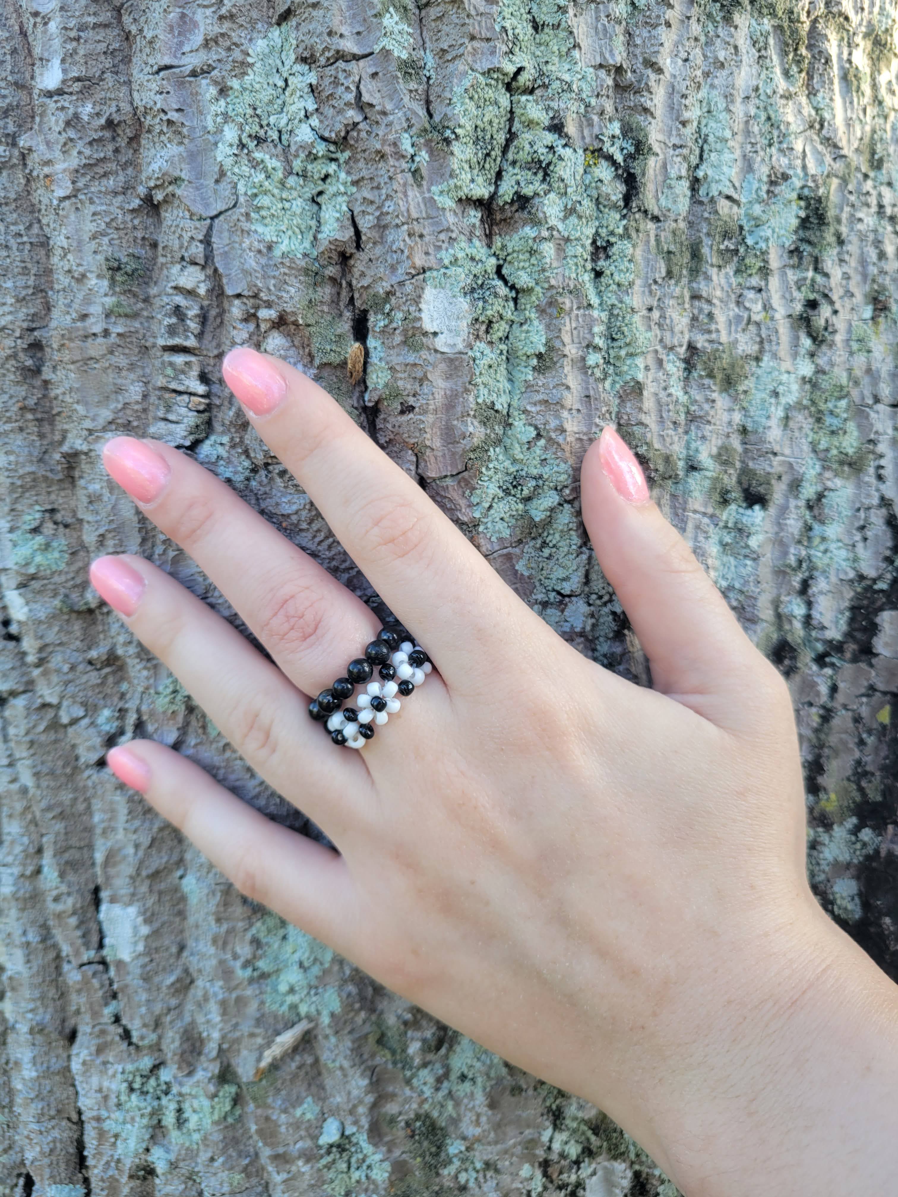 Shungite Stretch Rings