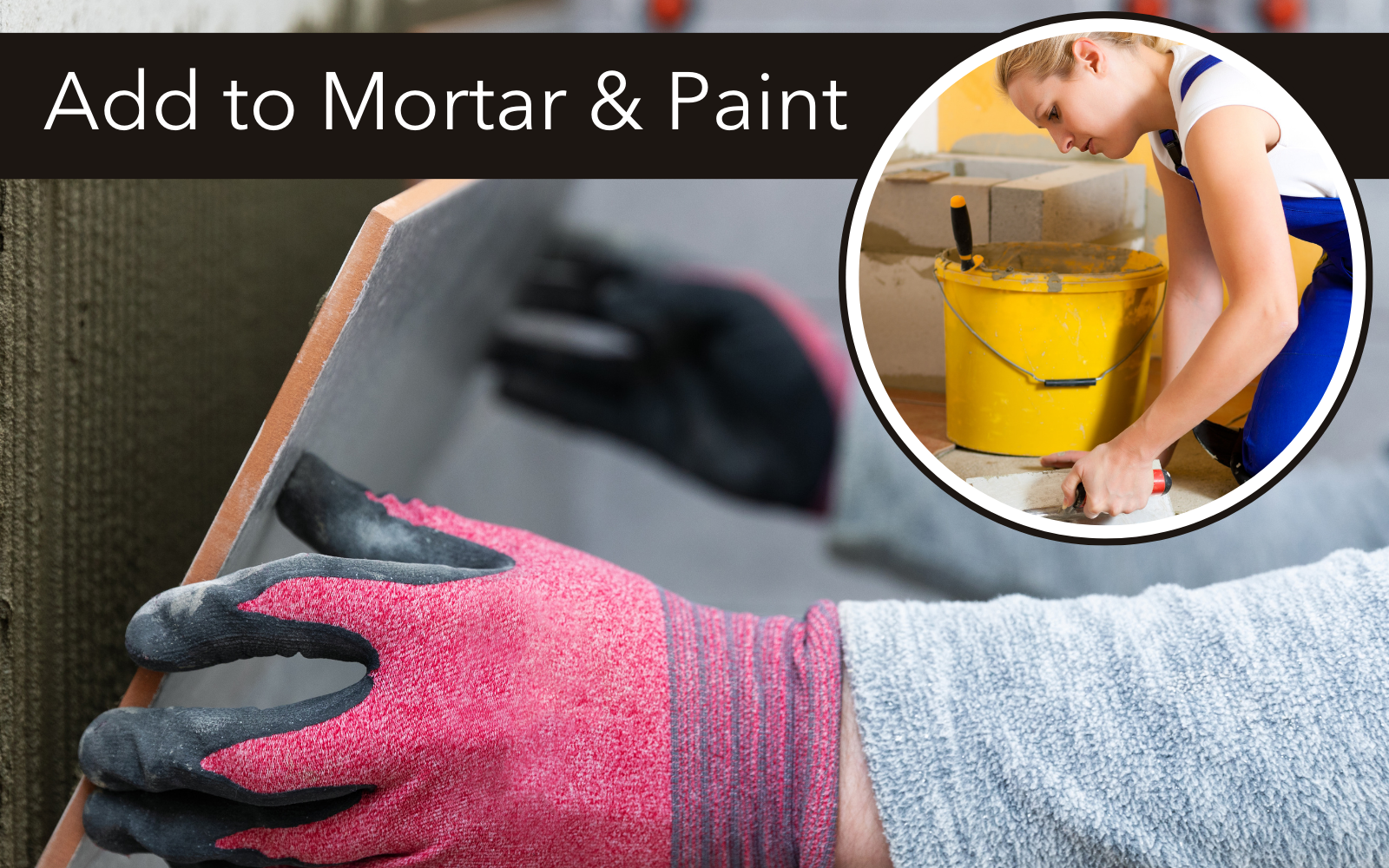 Mix shungite powder into mortar or paint in your home to feel the healing properties everyday 