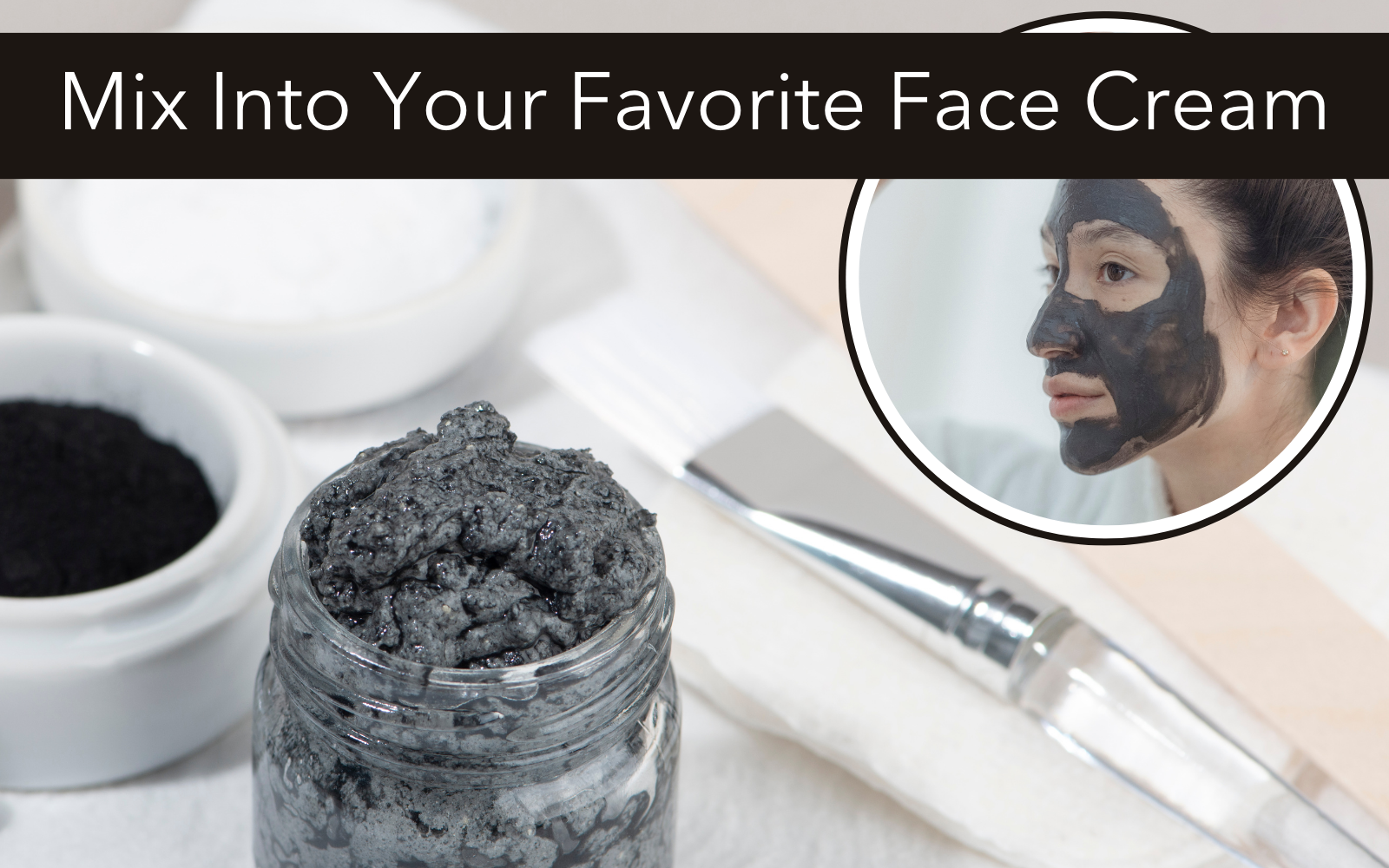 Mix shungite powder into your favorite face creams or lotions and feel the benefits on shungite absorb directly into your skin