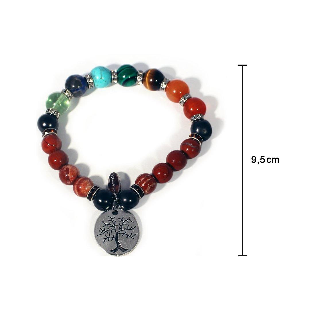 9 Chakra Bracelet - Spirit Connexions Gemstone Bracelets