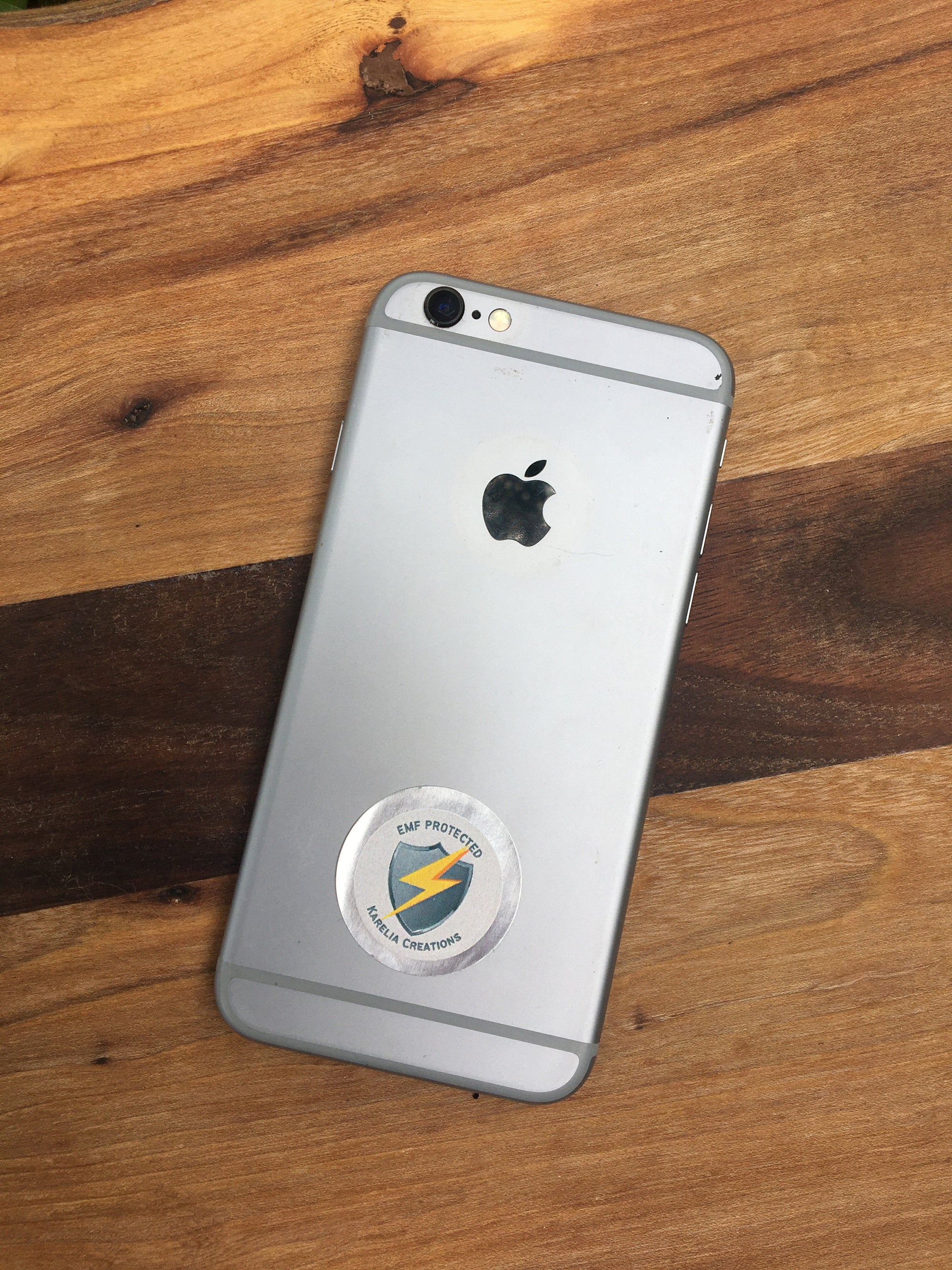 Flat Shungite Sticker | Protection Shield | Decal for Phones & Small Electronics