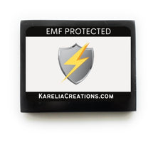 EMF Protected Shield shungite magnet, designed to block EMF radiation from kitchen appliances and electronics